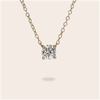 Necklace Ultima Edizione Woman Punto luce in Silver Zirconia CAO3400 - CAO3400-G
